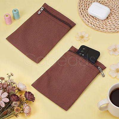 Canvas Cloth Zipper Bags ABAG-WH0077-09A-04-1
