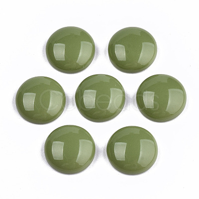 Opaque Resin Cabochons CRES-T023-02-1