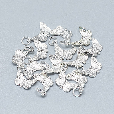 925 Sterling Silver Pendants STER-T002-74S-1