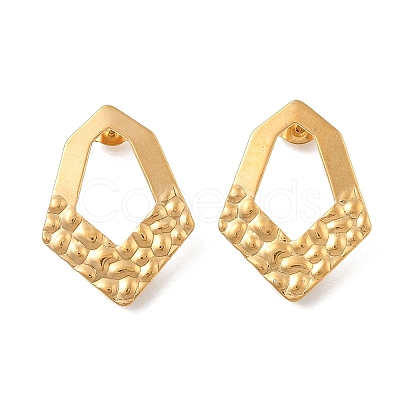 304 Stainless Steel Stud Earrings Findings LS-EJEW-R151-01G-06-1