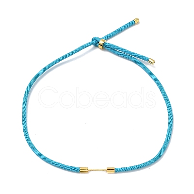 Adjustable Nylon Cord Necklace Making KK-CBACFA2-02G-26-1