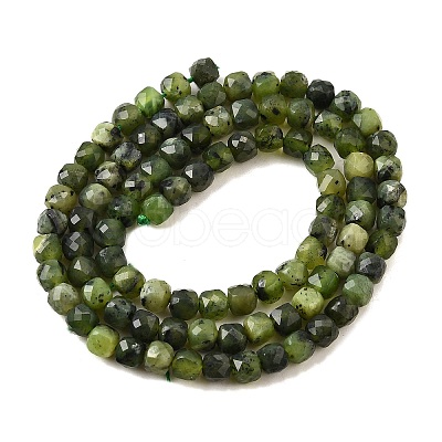 Natural Canadian Jade Beads Strands G-G259-C04-4x4mm-1