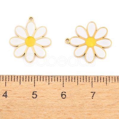 Ion Plating(IP) 304 Stainless Steel Pendants STAS-O007-05G-1