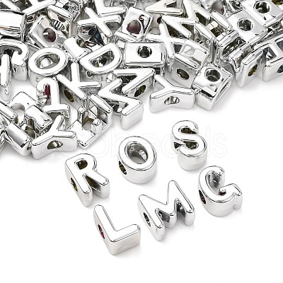 UV Plating Opaque Acrylic Beads MACR-L015-19M-1