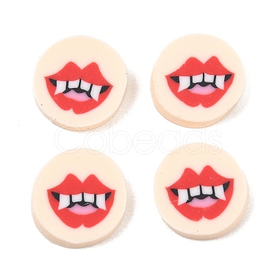 Handmade Polymer Clay Cabochons CLAY-A007-09B-1