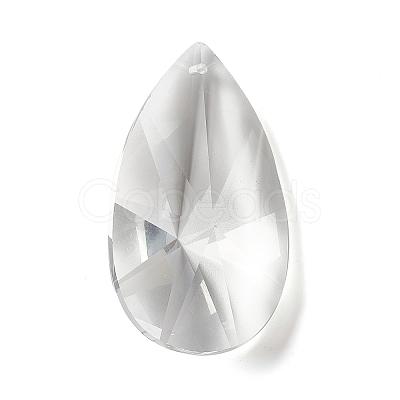 Transparent Glass Big Pendants GLAA-F118-11-1