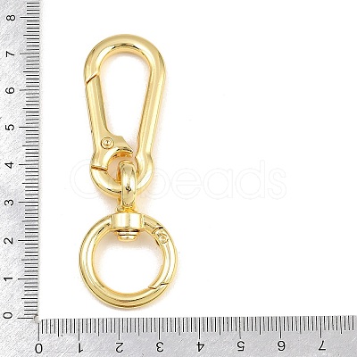 Brass Swivel Clasps KK-CBA78C7-01G-1