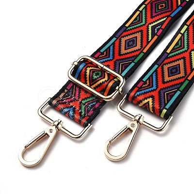Adjustable Nylon Bag Chains Strap AJEW-P059-07-1