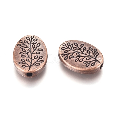 Tibetan Style Alloy Beads X-RLFH10181Y-NF-1