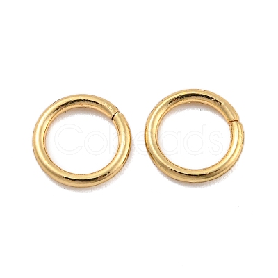 304 Stainless Steel Soldered Closed Jump Rings X-STAS-E482-15C-G-1