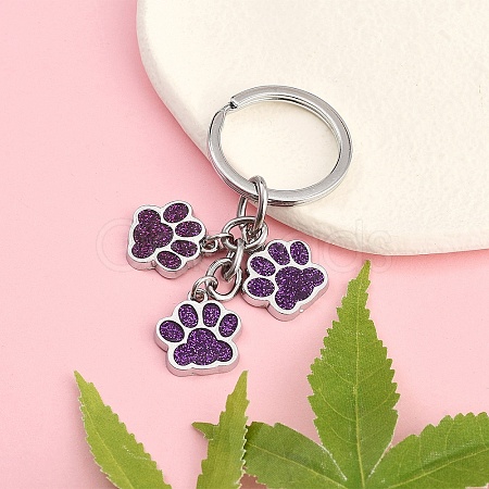Alloy Enamel Keychain KEYC-YW00110-02-1