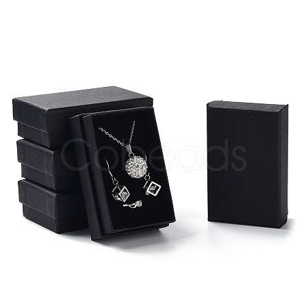 Cardboard Paper Jewelry Set Boxes CBOX-G015-04-1