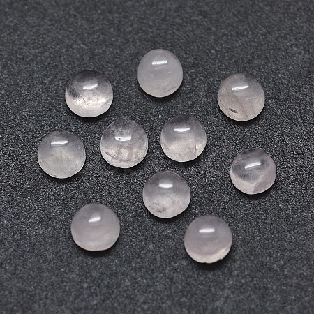 Natural Rose Quartz Cabochons X-G-O175-23-06-1