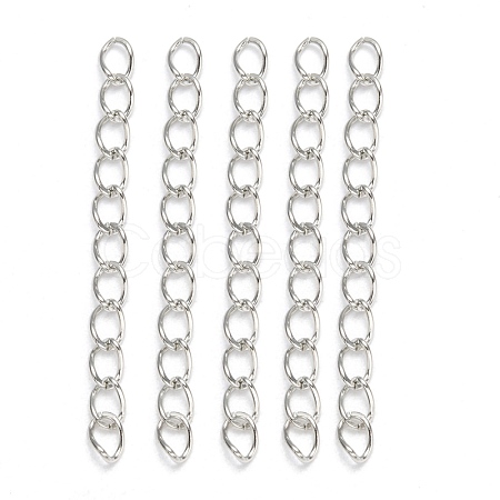 Iron Ends with Twist Chains CH-R001-N-5cm-1