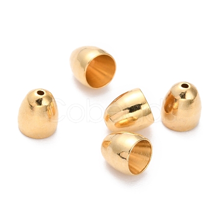 Brass Cord Ends KK-H759-39A-G-1