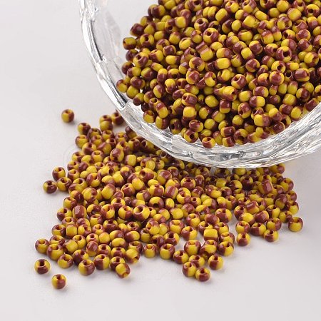 12/0 Opaque Colours Seep Glass Beads LS-SEED-M008-C17-1