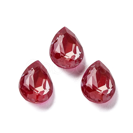 Glass Rhinestone Cabochons RGLA-A026-08B-208DE-1