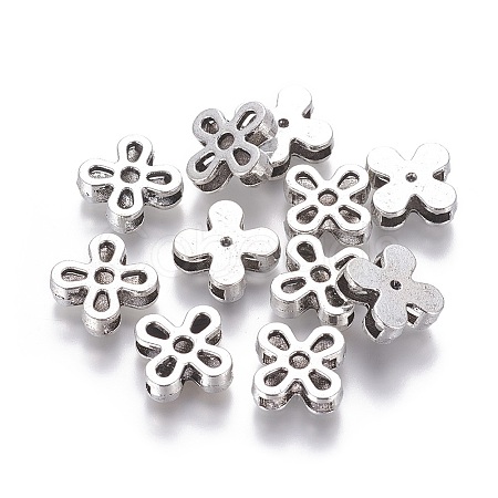 Tibetan Style Slide Charms TIBE-A134958-AS-FF-1