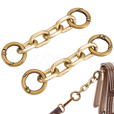 Aluminum Cross Chain Link Bag Strap Extender FIND-WH0418-79AB-1