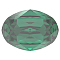 Preciosa&reg MAXIMA Crystal Fancy Stones, Czech Crystal, 435 12 601 Oval, Dura Foiling, 50730 Emerald, 14x10mm