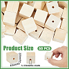 Wood Beads WOOD-WH0052-007-2
