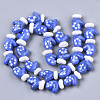 Handmade Lampwork Beads Strands LAMP-R142-05B-2
