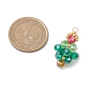 Glass Christmas Tree Pendants PALLOY-MZ00976-01-2
