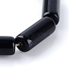 Natural Obsidian Bead Strands X-G-R356-54-3