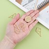 Smooth Surface Alloy Open Back Bezel Pendants X-PALLOY-S117-153-4