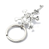 Alloy Skull Pendant Keychain KEYC-JKC00896-4