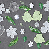 420Pcs 12 Styles Acrylic Pendants TACR-PA0001-06-7