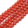 Natural Carnelian Beads Strands G-C076-8mm-2A-1