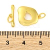 925 Sterling Silver Toggle Clasps STER-U005-08G-3