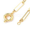 304 Stainless Steel Paperclip Chain Necklaces X-NJEW-JN03066-01-3