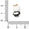 Alloy Enamel Pendants AL-CBA68FA-09C-G-3