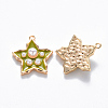 Brass Enamel Pendants KK-T049-056G-04-NF-2