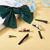 100Pcs 5 Styles Iron Alligator Hair Clips Findings PHAR-TA0001-07-7