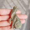 Alloy Brooch for Backpack Clothes PW-WG7AF1A-01-2