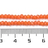 Imitation Jade Glass Beads Strands GLAA-G045-A22-3