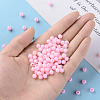 Opaque Acrylic Beads MACR-S370-C6mm-A01-5