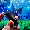 Orgonite Pyramid Resin Display Decorations TREE-PW0001-63A-2