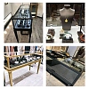 Imitation Leather Bracelet/Watch Pillow Jewelry Displays BDIS-WH0003-02-8