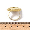 304 Stainless Steel Cuff Ring Components STAS-P403-07G-3