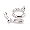 Rack Plating Brass Toggle Clasps X-KK-B036-09P-3