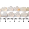 Natural White Agate Beads Strands G-M418-A07-01-5