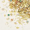 5 sets Alloy & Brass & Plastic & Glass Cabochons Set MRMJ-OC0003-02-4
