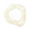 Transparent Electroplate Glass Beads Strands EGLA-P062-01A-01-2