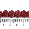 Synthetic Coral Dyed Carved Beads Strands CORA-K009-05A-05-4