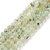 Natural Prehnite Beads Strands G-S333-6mm-032-2