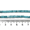 Natural White Jade Imitation Aquamarine Beads Strands G-B064-A09-1-5